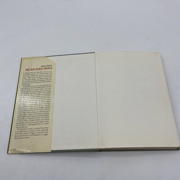 The Sun Dance People Richard Erdoes 1st Ed illustrated hardback Book Dust Jacket - Picture 9 of 15